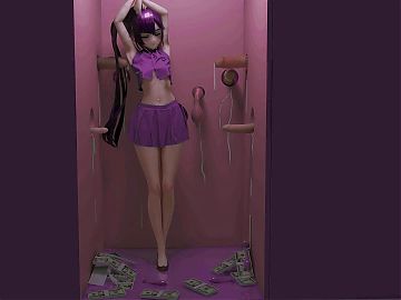 Feeling good Monas part time job found - Arisananades - Purple Hair Color Edit Smixix